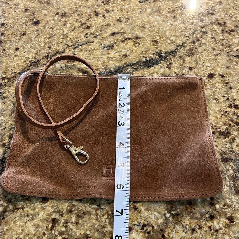 Haute Hippie | Tan Suede/Leather Festival Hobo Bag w/ Matching Mini Bag - Picture 13 of 17